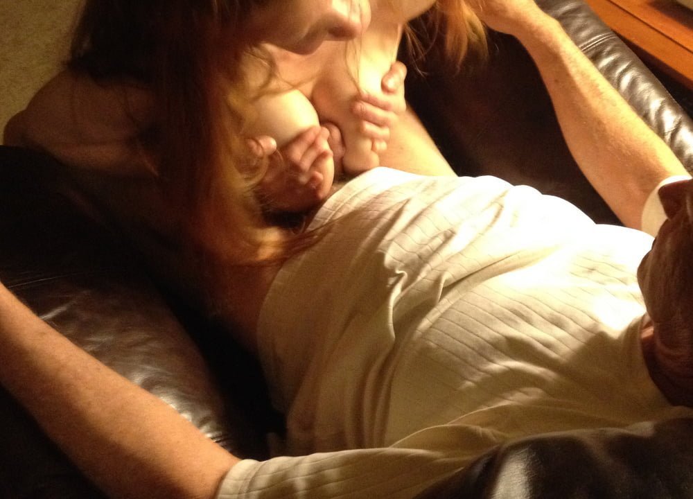 Redhead prefers Senior Citizens and BBC - Part 1 #QKwEJQXC