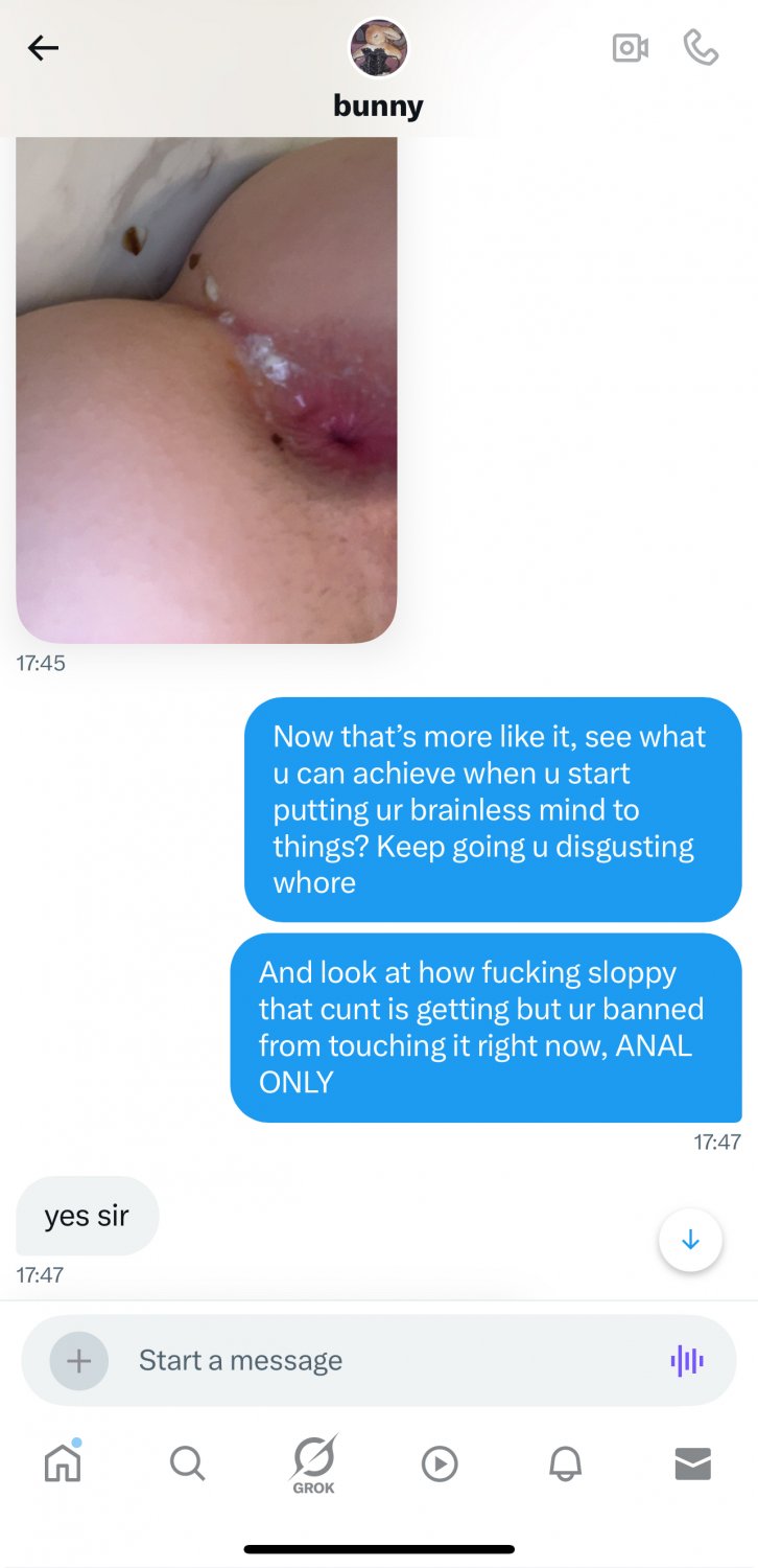 Made the STUPID BIMBO SLUT do anal WITH SCAT home alone whilst parents were out ππ©ππ½ #QR2k9uG8