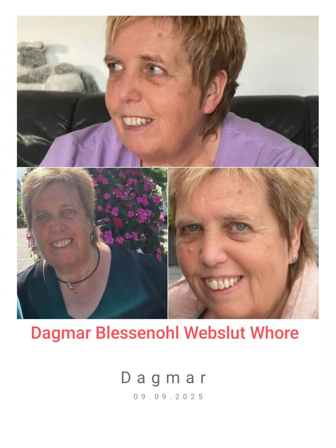 Dagmar Blessenohl Webslut Whore 👠💦 wait for your wonderful horny cock , tribute Fake and upload ❤️ #fUU3hEss