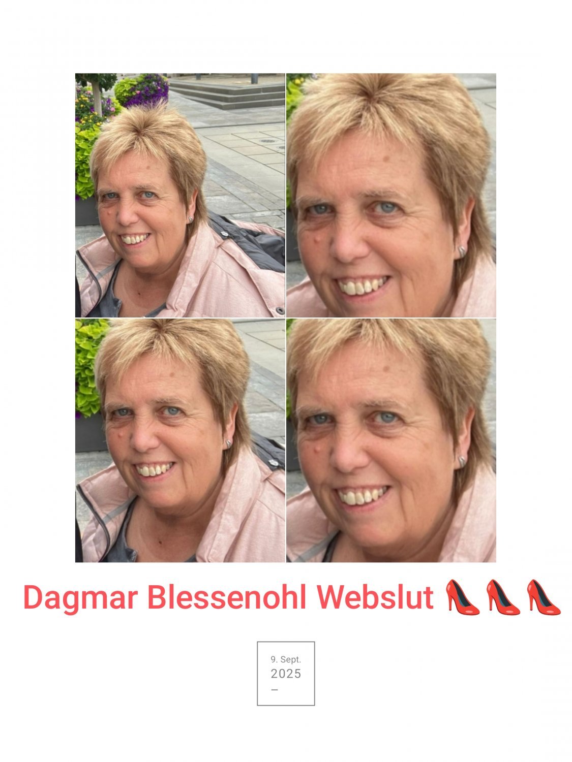 Dagmar Blessenohl Webslut Whore 👠💦 wait for your wonderful horny cock , tribute Fake and upload ❤️ #qBoVFoPn