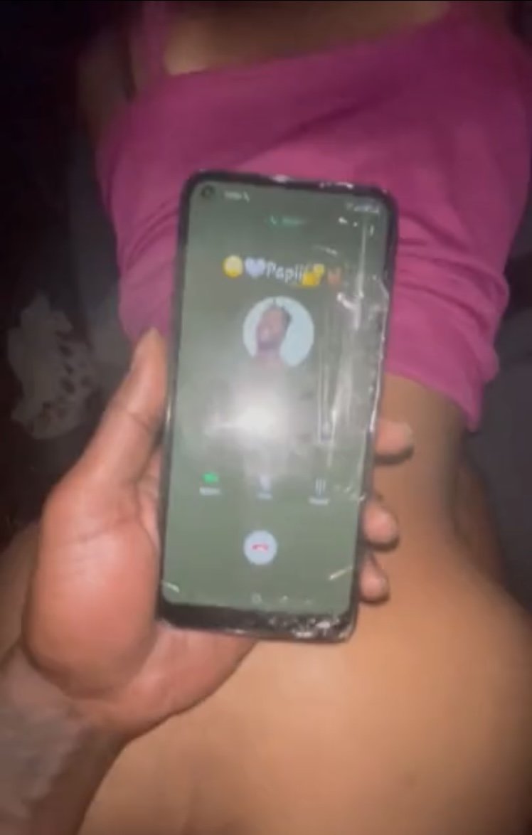 Her Boyfriend calls her while she is being Fucked by anothr Mans... picture